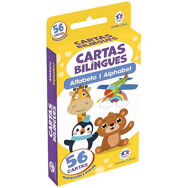 Cartas Bilíngues: Alfabeto - Ciranda Cultural