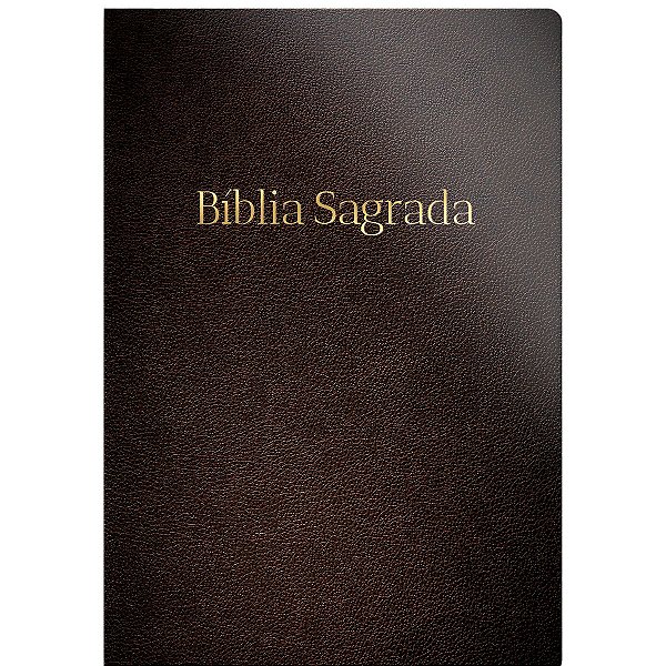 Bíblia Slim NVT Marrom - Capa Luxo - Geográfica