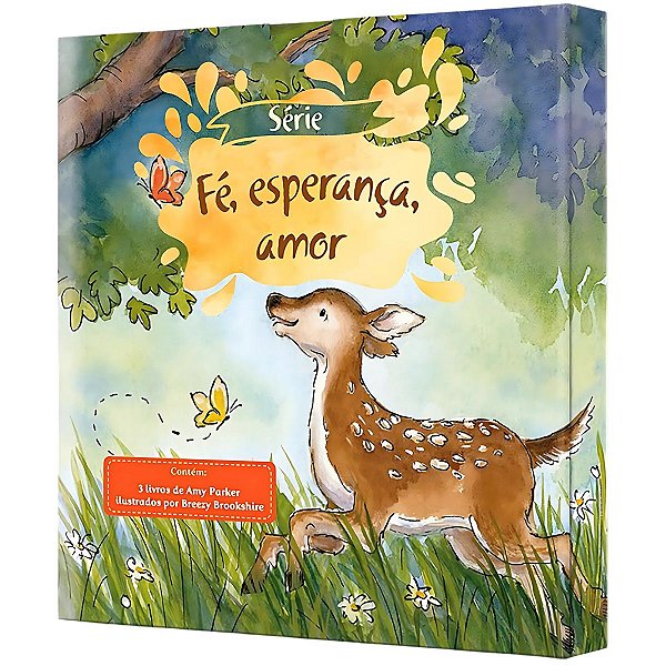 Box Série Fé, Esperança, Amor, Amy Parker - Pão Diário