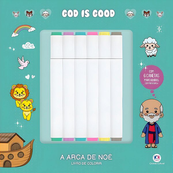 God Is Good: A Arca de Noé (Com Canetinhas) - Ciranda Cultural #Black