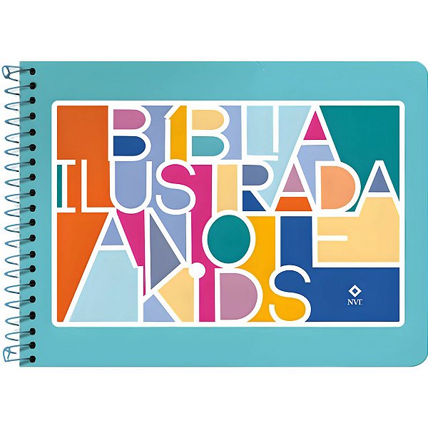 Bíblia NVT Colors - Anote Ilustrada Kids - Geográfica #Black