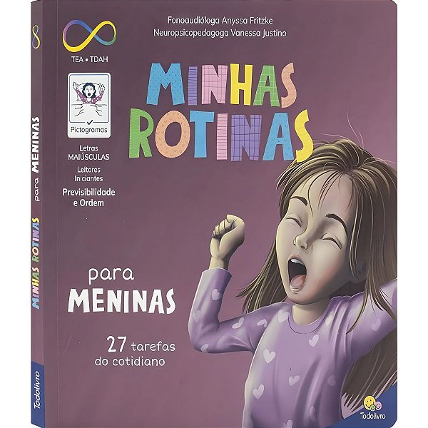Livro Minhas Rotinas Para Meninas (Com Cartões) - TodoLivro