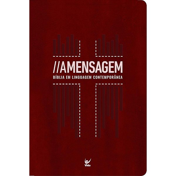 Bíblia AM Vermelho, Eugene H. Peterson - Letra Gigante - Vida