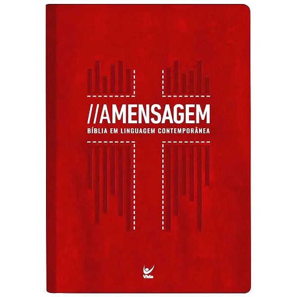 Bíblia AM Vermelho, Eugene H. Peterson - Letra Gigante - Vida