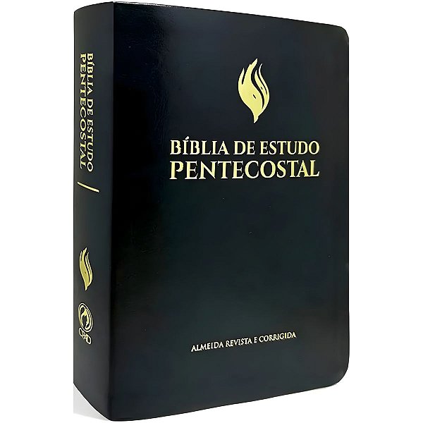 Bíblia de Estudo Pentecostal RC - Luxo Preta - CPAD