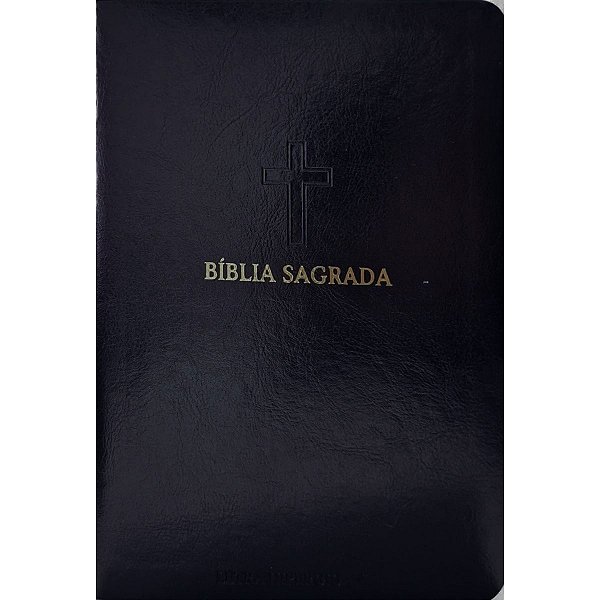 Bíblia RC Harpa e Corinhos Preta - Letra Hipergigante - Capa Emborrachada - CPP