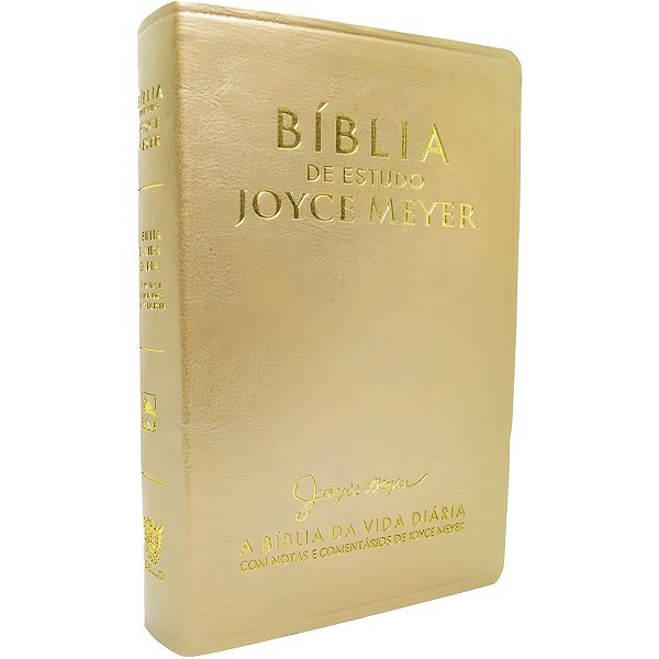 Bíblia de Estudo Joyce Meyer NVI Dourada - Bello