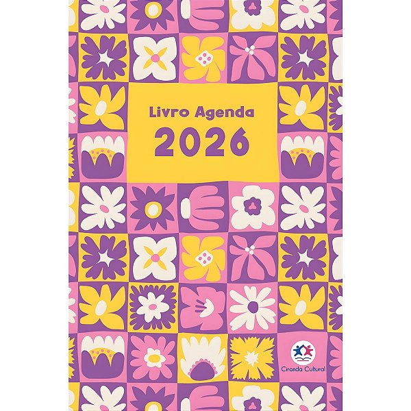 Livro Agenda 2026 Flores - Ciranda Cultural