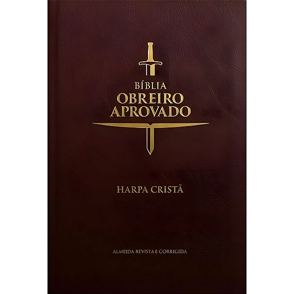 Bíblia Obreiro Aprovado RC - Harpa Cristã - CPAD