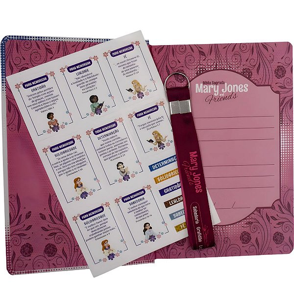 Bíblia Mary Jones and Friends Branca NTLH - SBB