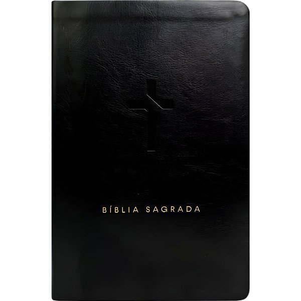 Bíblia Slim NVT Preta - Capa Luxo - Vida #LiquidaJaneiro