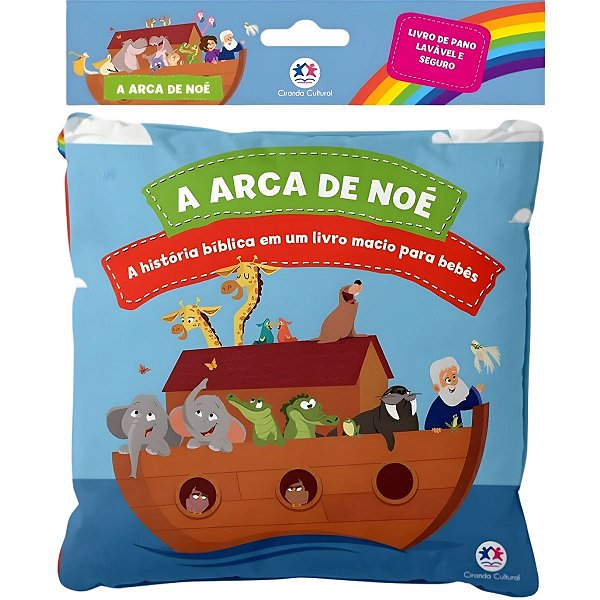 A Arca de Noé - Livro de Pano - Ciranda Cultural