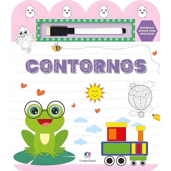 Escreva e Apague: Contornos - Ciranda Cultural