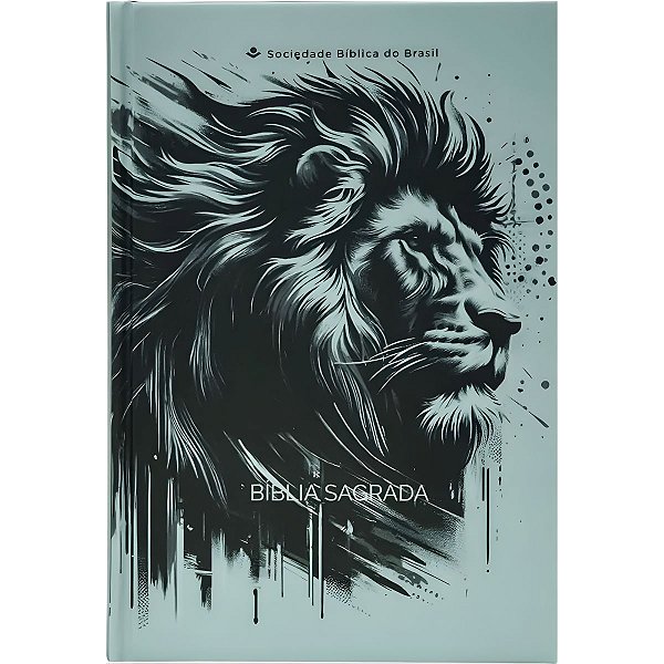 Bíblia NTLH Leão Cinza - Capa Dura - SBB