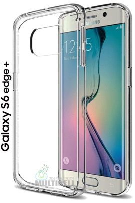 CAPA CASE DE SILICONE 100% TRANSPARENTE SAMSUNG G925 GALAXY S6 EDGE -  Distribuidora Multicell a mais completa em peças,componentes e acessórios  para celular e tablet
