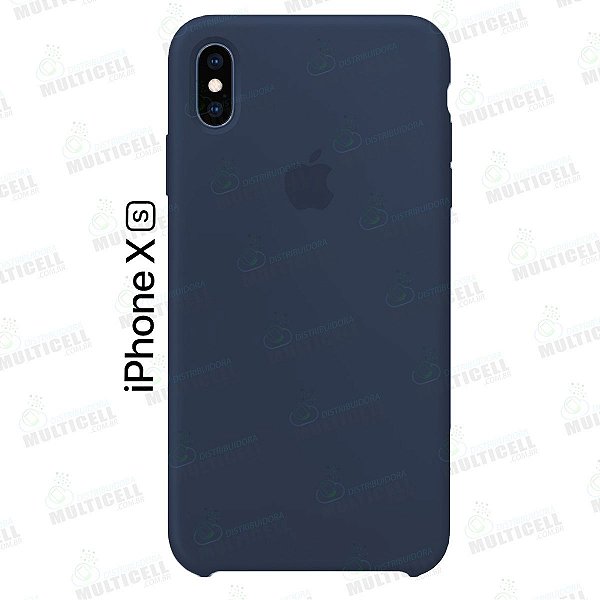 CAPA CASE SILICONE APLLE IPHONE XS MMWF2ZM/A AZUL ESCURO
