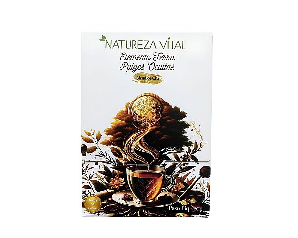 Blend Raízes Ocultas - estimula força, estabilidade, segurança, ação.