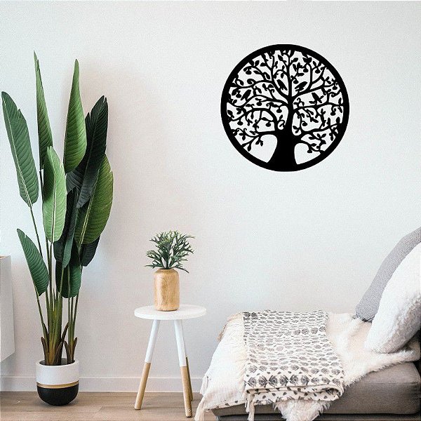 Mandala Árvore da Vida Preta