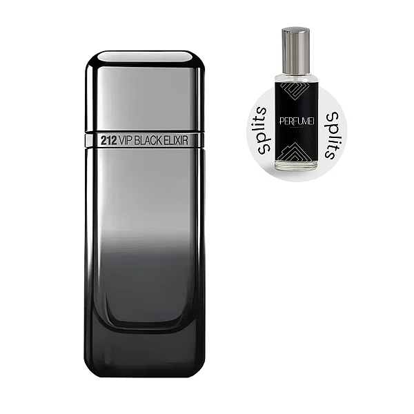 212 VIP Black Elixir Carolina Herrera Masculino – Splits