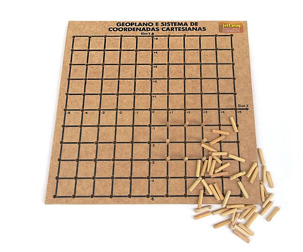 Brinquedo Educativo Geoplanos E Sistema De Coordenadas Cartesianas