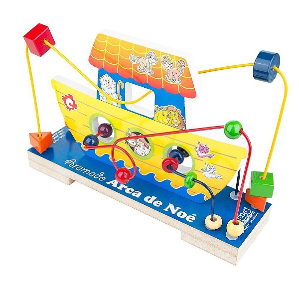 Brinquedo Educativo Aramado Arca De Noé