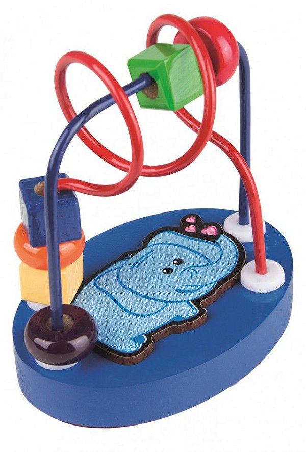 Brinquedo Educativo Mini Aramado - Elefante - Carlu