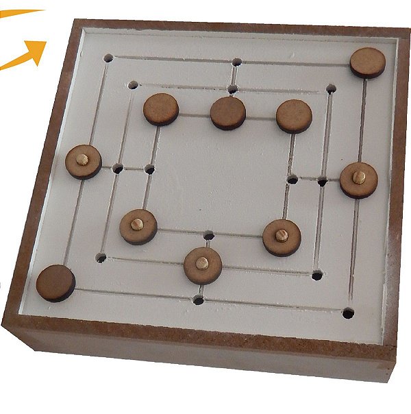 Brinquedo Educativo Jogo De Trilha Adaptado Estojo Em Mdf