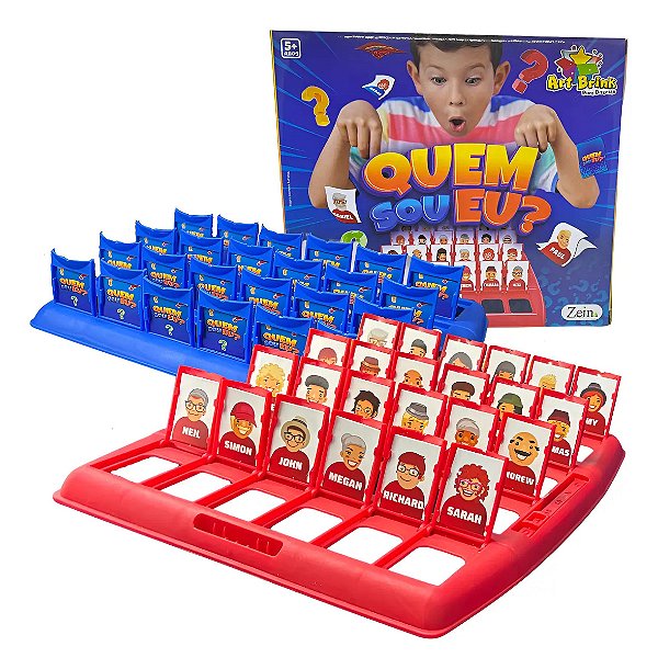 Jogo Tabuleiro Infantil Quem Sou Eu Educativo Cartas Advinha