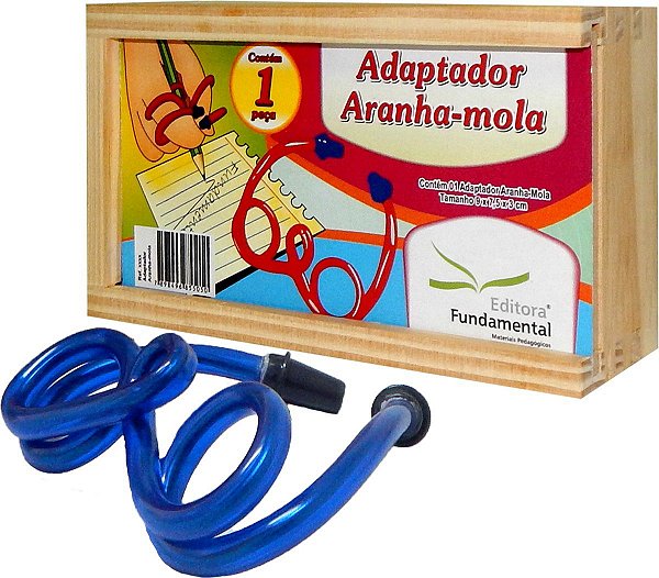 Brinquedo Educativo Adaptador Aranha-Mola