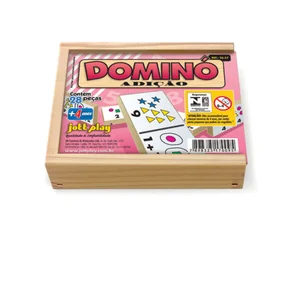 Brinquedo Educativo Dominó Adição 28 Peças