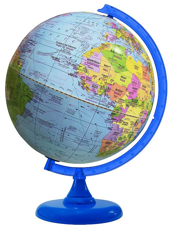 Globo Politico Bilíngue 30 Cm - Jott Play