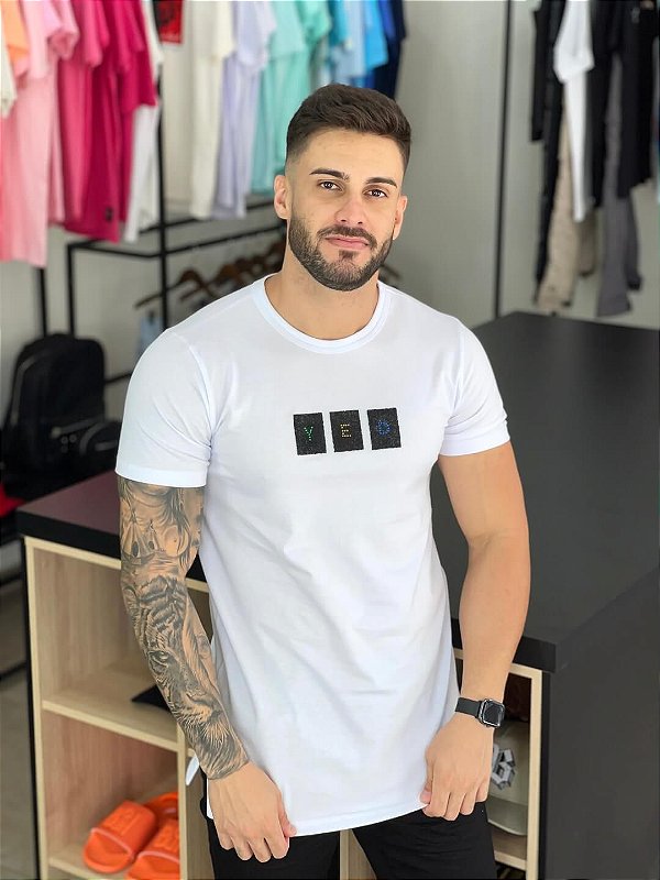 Camiseta Branca Logo Pedraria - Yed - Imperium Store | Loja de roupas  multimarcas masculina