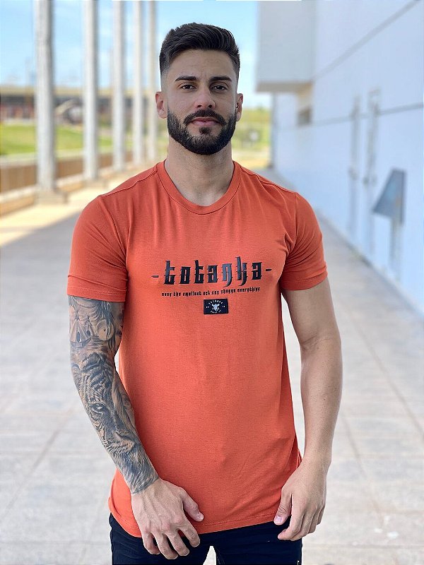 Camiseta Laranja Butterfly Effect - Totanka