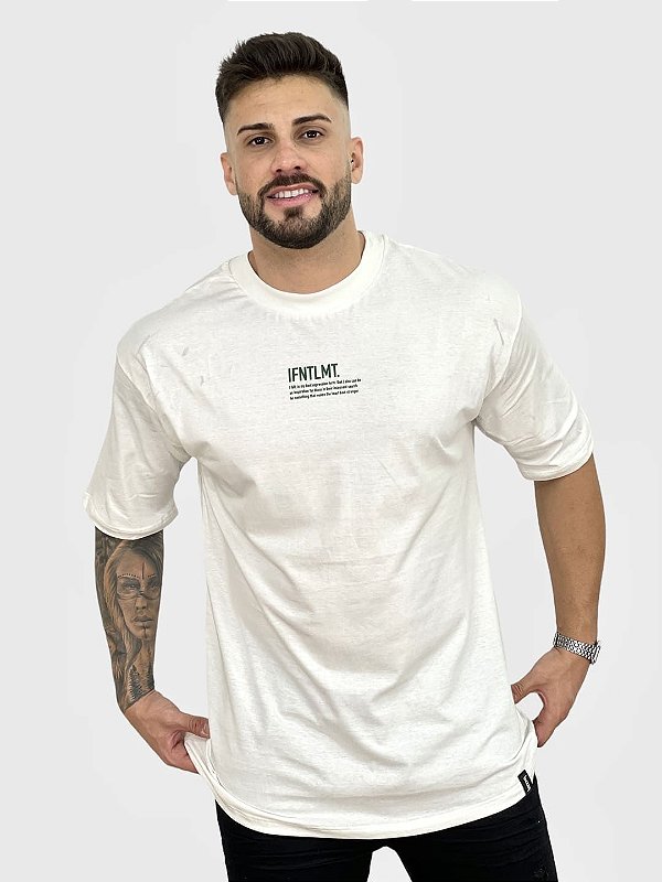 Camiseta Off White IFNTLMT Basic - Booq