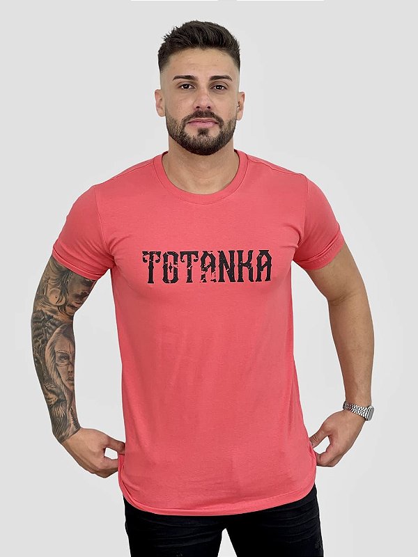 Camiseta Longline Vermelha Good Life - Totanka