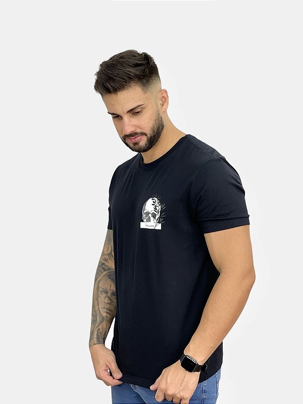 Camiseta Preta Basic JJ - John John - Imperium Store