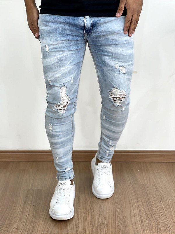 Calça Jeans Super Skinny Clara Best Style - Creed+*