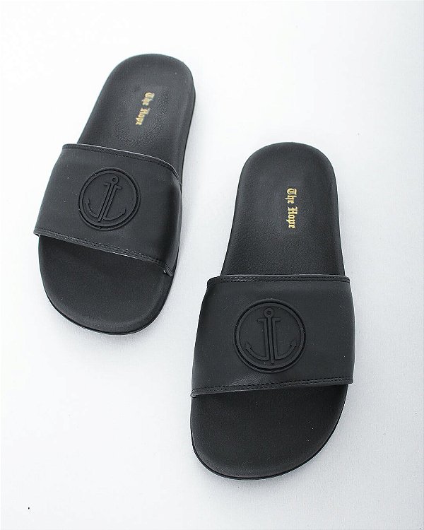 Chinelo Slide Mark Preto - The Hope