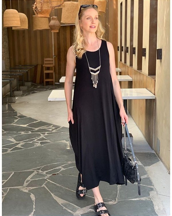 Vestido Toledo - Preto