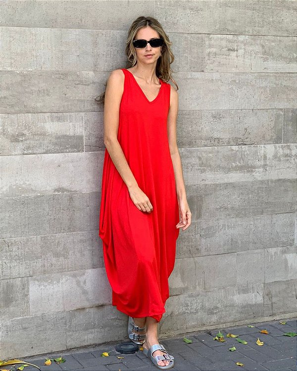 Vestido Toledo - Vermelho