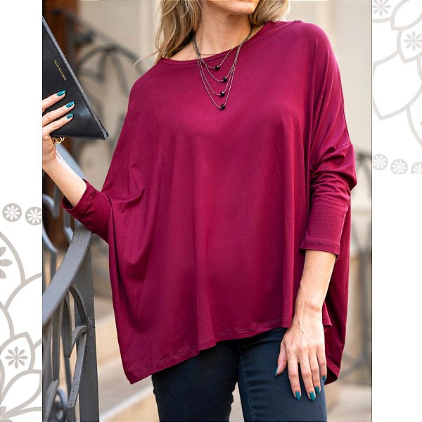 Blusa Canadá Marsala