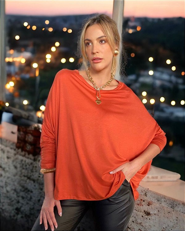 Blusa Canadá Terracota