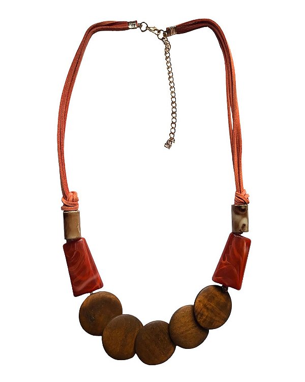 Colar Tailândia Terracota