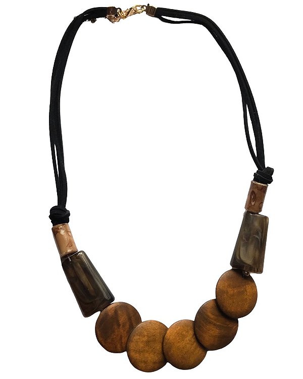 Colar Tailândia Preto