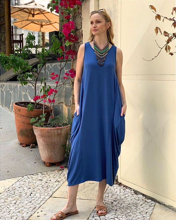 Vestido Toledo - Blue Jeans