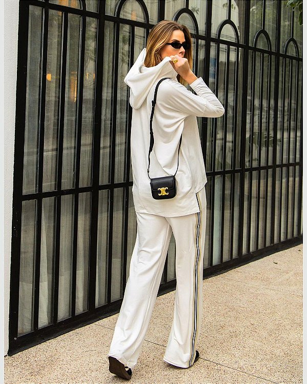 Conjunto Moletinho Quebec- Off White