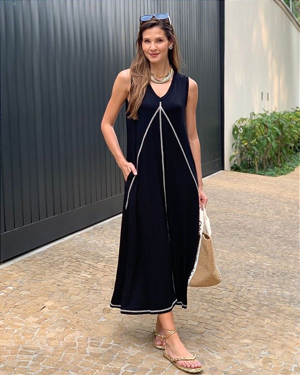 Vestido Camile Preto