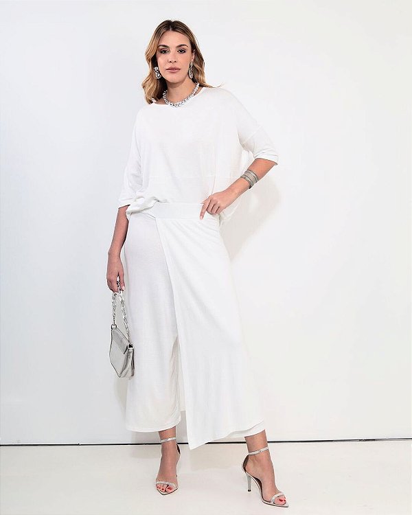 conjunto Blue - Off white