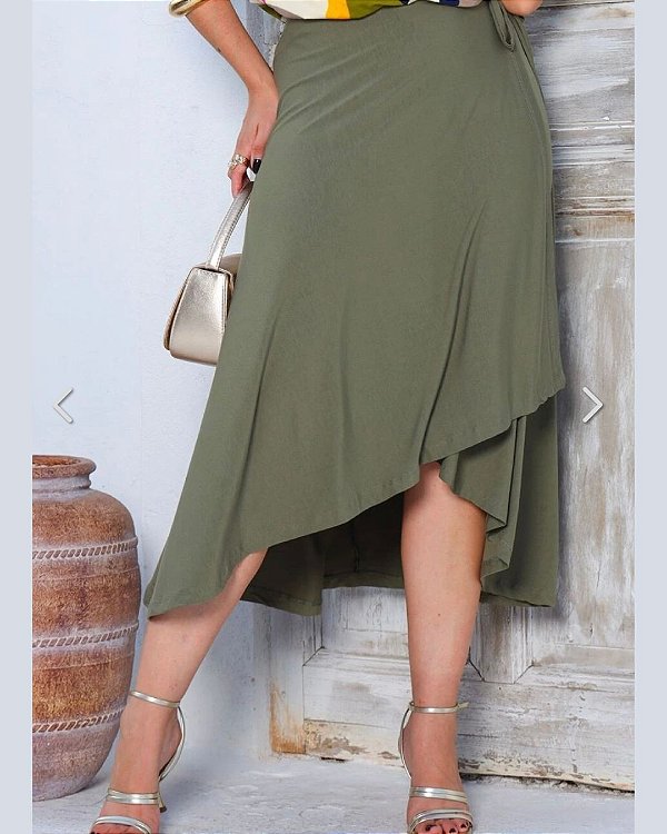 Saia Pareô 2 em 1 - Militar