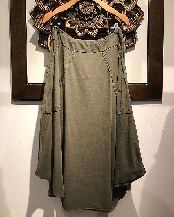 Saia TAI 100% Algodão - verde